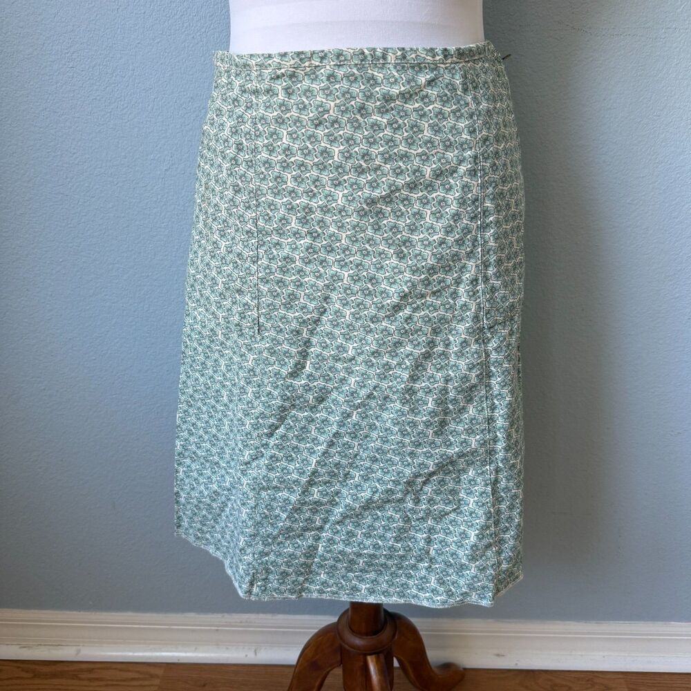 Utility Canvas Floral Skirt Size Small - Picture 2 of 8